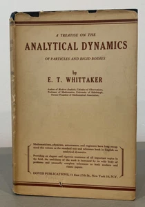 Vintage Physics Mathematics Textbook Analytical Dynamics E.T. Whittaker HBDJ - Picture 1 of 7