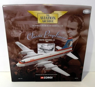 Corgi 1/144 AA31503 Bristol Britannia 100 BKS G-APLL - Image 1 of 2