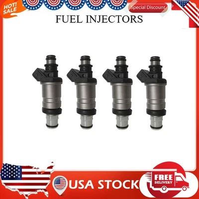 INYECTOR DE COMBUSTIBLE X4 PARA HONDA ACCORD PRELUDE ACURA 2.0 2.2L 1986-1997 06164-P0A-000 Foto 1 de 4