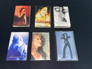 Mariah Carey 6 tape LOT Anytime you need a friend Dreamlover Vision Love Fantasy - Picture 1 of 3