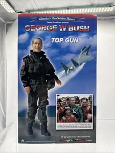 S211 George W. Bush Top Gun Figur talking presidents Actionfigur 12 feet - Bild 1 von 11