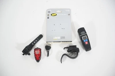 Faro NITERIDER LUMINA OLED 1200 BOOST y luz trasera SOLAS 250 - Excelente Foto 1 de 4