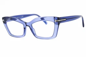 TOM FORD FT5766-B 078 Eyeglasses Shiny Lilac Clear Frame 54mm - Picture 1 of 4