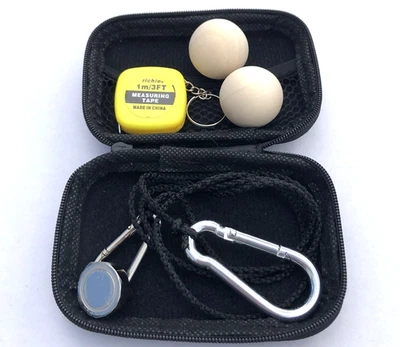JCS Boule Kugelmagnet Aufheber Zubehör Set + Tasche + 2 Zielkugeln + Massband Neu