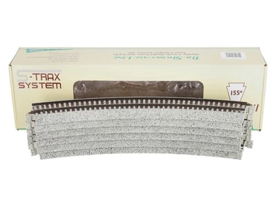 S-Helper 00292 S Scale 24" 30° Curved Track (6 sections) LN/Box - Image 1 of 4
