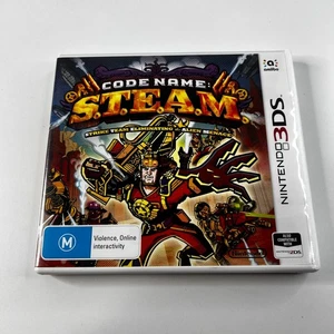 Nombre en código: S.T.E.A.M. (Nintendo 3DS, 2015 PAL) Completo con Manual CIB EN MUY BUENA CONDICIÓN - Imagen 1 de 4
