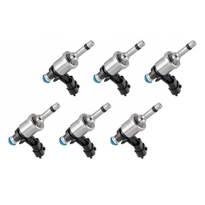 6PCS/Set New Car Fuel Injectors Replacement For GMC Acadia 3.6L V6 2009-2011 - Image 1 of 4