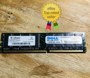 Infineon PC-3200 512 MB DIMM 400 MHz DDR SDRAM Memoria (HYS64D64320HU-5-C) - Imagen 1 de 4