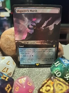 MTG Shipwreck Marsh - Extended surge foil - Doctor Who Commander #1106 - Picture 1 of 3
