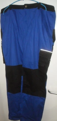 Herren Arbeitshose Gr 60 POWERFIX blau-schwarz neu Baumwolle - Bild 1 von 4