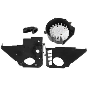 Engine Fan Cover Engine Air Shroud Black For Scooter Replacement For GY6 125 - Picture 1 of 16
