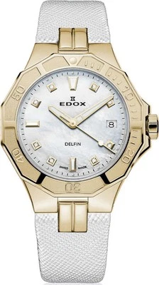 Reloj de cuarzo para mujer EDOX Delfin The Original 53020-37JC-NADD Foto 1 de 2