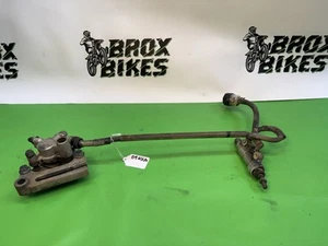 1989 Kawasaki KX100 KX 80 100 OEM Rear Brake Caliper Master Cylinder Hose KX80 - Picture 1 of 8