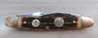 CUCHILLO TRAMPERO ALEMÁN BUCK CREEK/BUFFALO CREEK DOS HOJAS Foto 1 de 4