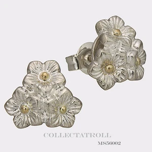 Autentiche perline troll fiori di anziani mazzo orecchini trollbeads MS56002 - Foto 1 di 1
