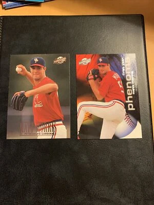 #231/10 Matt Morris St. Louis Cardinals Lot of two￼￼￼ 1996 Excel Fleer Cb37 - Image 1 of 3