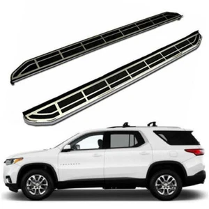 2 piezas apto para Chevrolet Traverse 2018-2023 estribo lateral fijo barra Nerf - Imagen 1 de 6