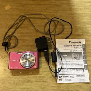 Panasonic LUMIX DMC-SZ7 Digital compact Camera Pink Used from japan - Picture 1 of 12