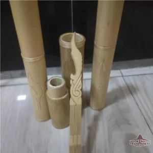 Karinding con estuche de tubo - instrumento musical tradicional indonesio sundanese - Imagen 1 de 5