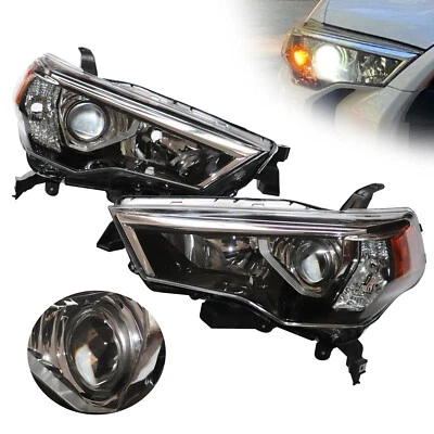 For Toyota 4Runner 2014-2020 Pair Headlights Headlamp Driver&Passenger Side NEW - Image 1 of 4