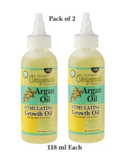 2 X Ultimate Original Therapie Argan Öl Stimuliert Wachstum Öl 114ml/118 ML Je - Bild 1 von 3