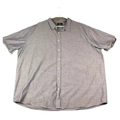 Weatherproof Button Down Shirt Dobby Weave Short Sleeve Pocket 3XLT - Image 1 of 4
