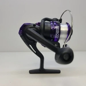 Dock Demon Spinning Reel Ultralight Fishing Line Purple Black Clean Smooth - Picture 1 of 13