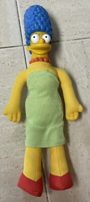 Vintage Marge Simpson The Simpsons 12" Doll Toy Plush Figure 1990 Burger King - Image 1 of 3