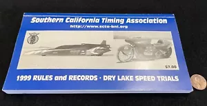 1999 Southern California Timing Association - Rules & Records - DRY LAKE Speed - Picture 1 of 4