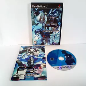Persona 3 PS2 PlayStation 2 ATLUS Authentic Japan Import CIB Complete - Foto 1 di 7