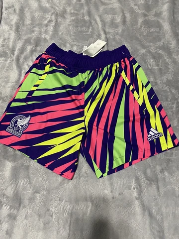 Adidas Team Mexico Icon Soccer Futbol Goalkeeper Shorts Men Size Small Cover