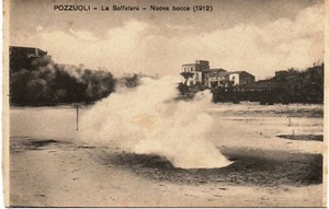cp 172 - 1912 - POZZUOLI (Napoli) La solfatara - Nuova bocca - non VG - FP - Foto 1 di 1