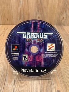 Gradius III 3 and IV 4 Ps2 Sony Playstation 2 Disc Only Tested - Picture 1 of 3