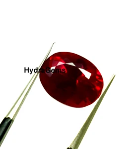 Rare Ring Size Blood Red Ruby OVAL Cut Unique 6 Ct Certified Loose Gemstone - Picture 1 of 8