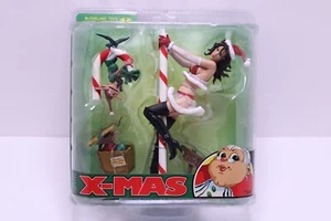 Figura variante McFarlane Twisted X-Mas Mrs. Claus Morena 2007 Spawn.com - Imagen 1 de 5