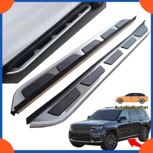 Fits for Jeep Grand Cherokee L 2021-2023 Side Steps Pedal Running Board Nerf Bar - Picture 1 of 12