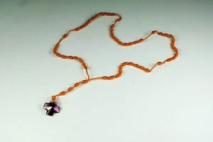 COLLANA AWAKING VINTAGE CON CROCE SWAROVSKI - Foto 1 di 5