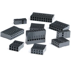 Double Row DuPont Plastic Shell Connector 2.54MM Pitch 2P 3P 4P 5P 6P 7P to 20P - Picture 1 of 6