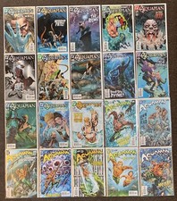 36 Aquaman #1,2,3,4,5,6,7,8,9,10,11,13,14,15,16,17-22,25-28,31-34,42,43,51,52,56