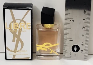 LIBRE FLOWERS & FLAME EDP FLORALE 0.25 oz YVES SAINT LAURENT (MINI SPLASH WOMEN) - Picture 1 of 3