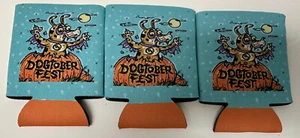3 Oktoberfest Octoberfest Dog Dogtober Fest Beer Can Coozie Coozy Vintage - Foto 1 di 3