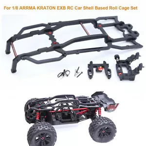 Telaio gabbia roll base guscio gabbia per 1/8 ARRMA KRATON 6S EXB RC parte aggiornamento auto - Foto 1 di 8