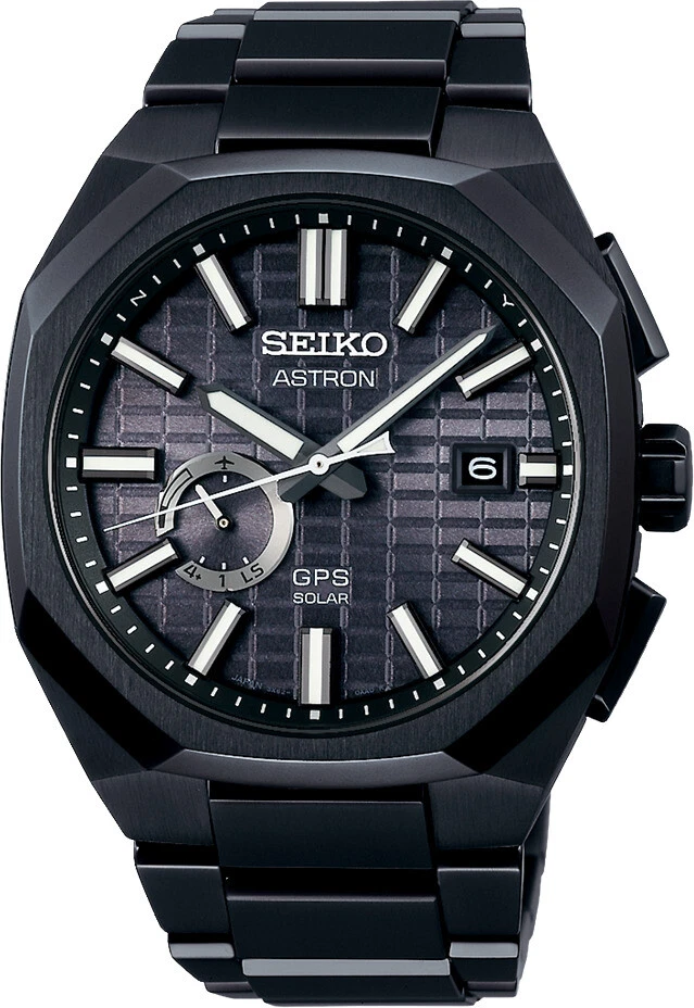 Seiko Astron Men's Black Watch - SBXD015
