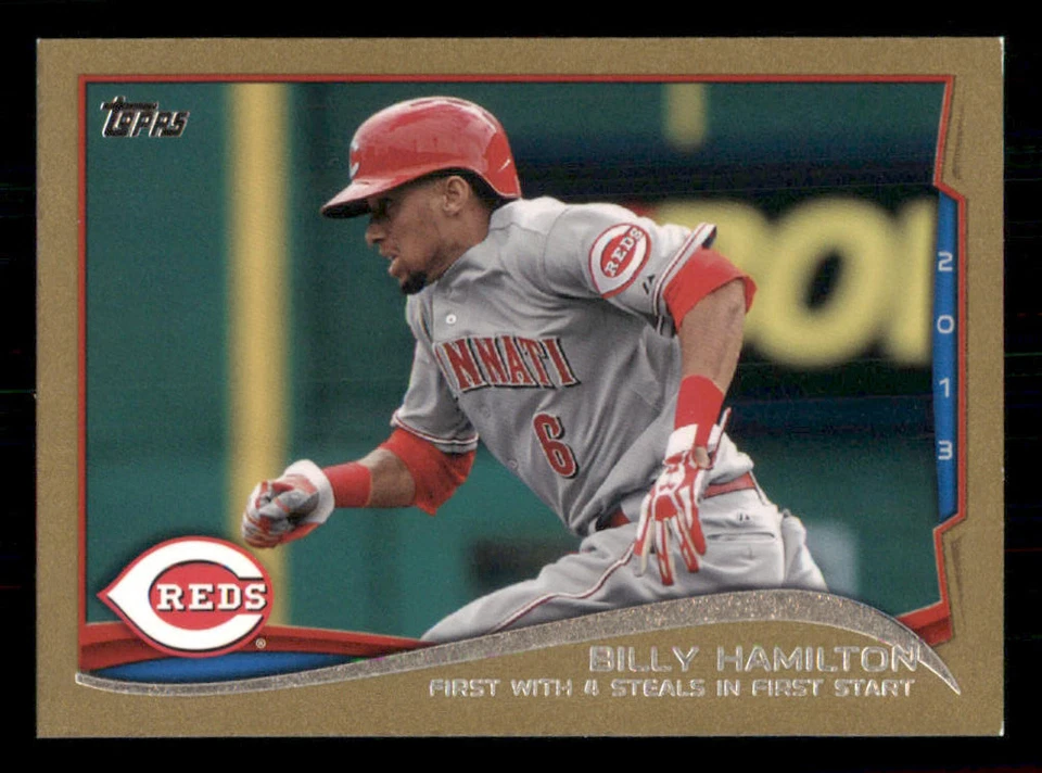 2014 Topps Mini Gold #478 Billy Hamilton /63 - Image 1 of 2