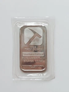 1 oncia troy 0,999 lingotto argento fine - Pan American Silver Corp - lingotto sigillato - Foto 1 di 3
