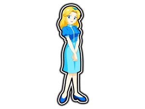 Maria Robotnik Vinyl Sticker Decal Waterproof Die-Cut Car Laptop - Picture 1 of 1