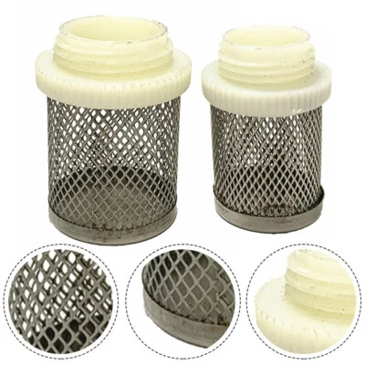 1X Stainless Steel Mesh Strainer Suction Sump Filter Male Thread Water Tube Pipe - Image 1 of 4