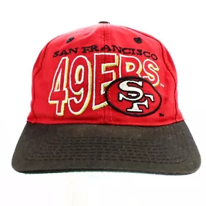 Vintage San Francisco 49ers Snapback TEAM NFL Red Logo Cap Youth Hat Adjustable - Picture 1 of 6