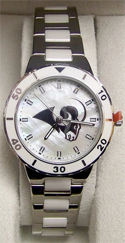 LA Rams Pearl Watch Game Time Womens MOP Wristwatch Ladies NFL-PEA-LA Cover
