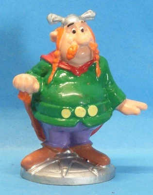 MAJESTIX Variante Nr. 1 Gürtel grün : aus Asterix Serie BULLY 1990 Bullyland - Bild 1 von 3